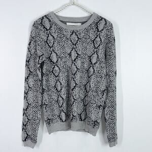 One grey day Los Angeles cashmere blend sweater size XS